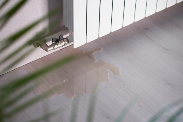 water leaking